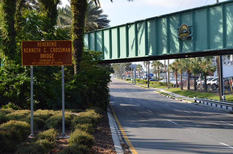 The Reverend Kenneth C. Crossman bridge | September 2017