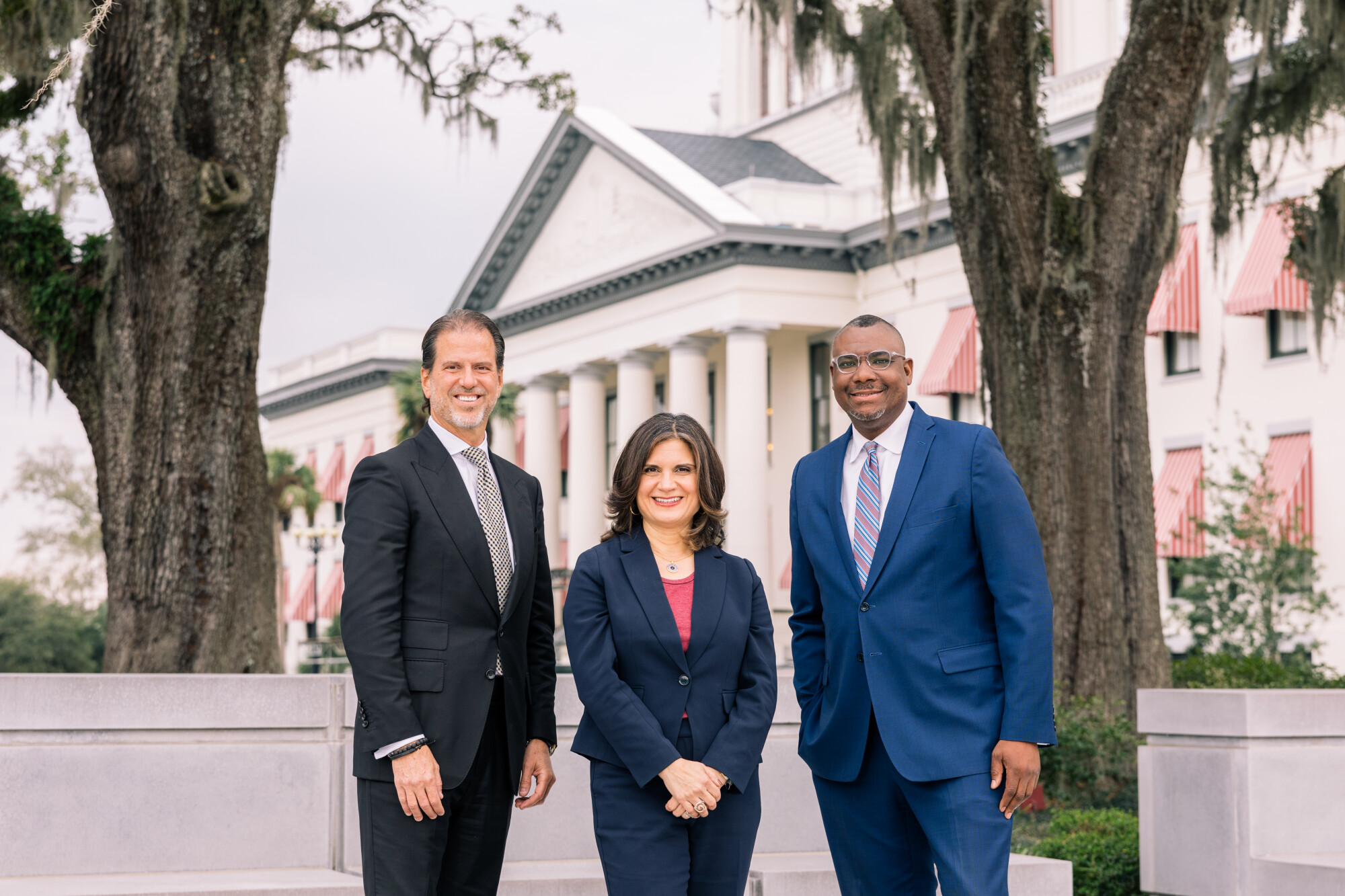 Alberto Balido, Rosanna Catalano and Ron Bris&eacute; of Arrow Group