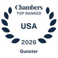 2026 Chambers Logo - Gunster