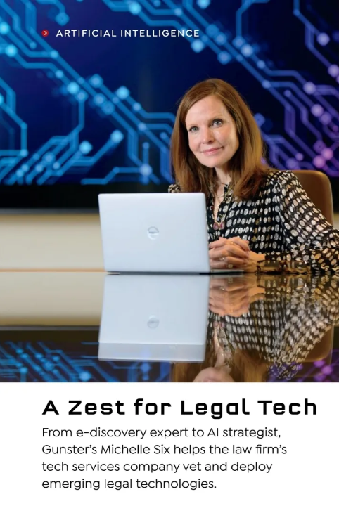 Gunster Attorney Michelle Six Profiled in Florida Trend's 'AI Mavericks'