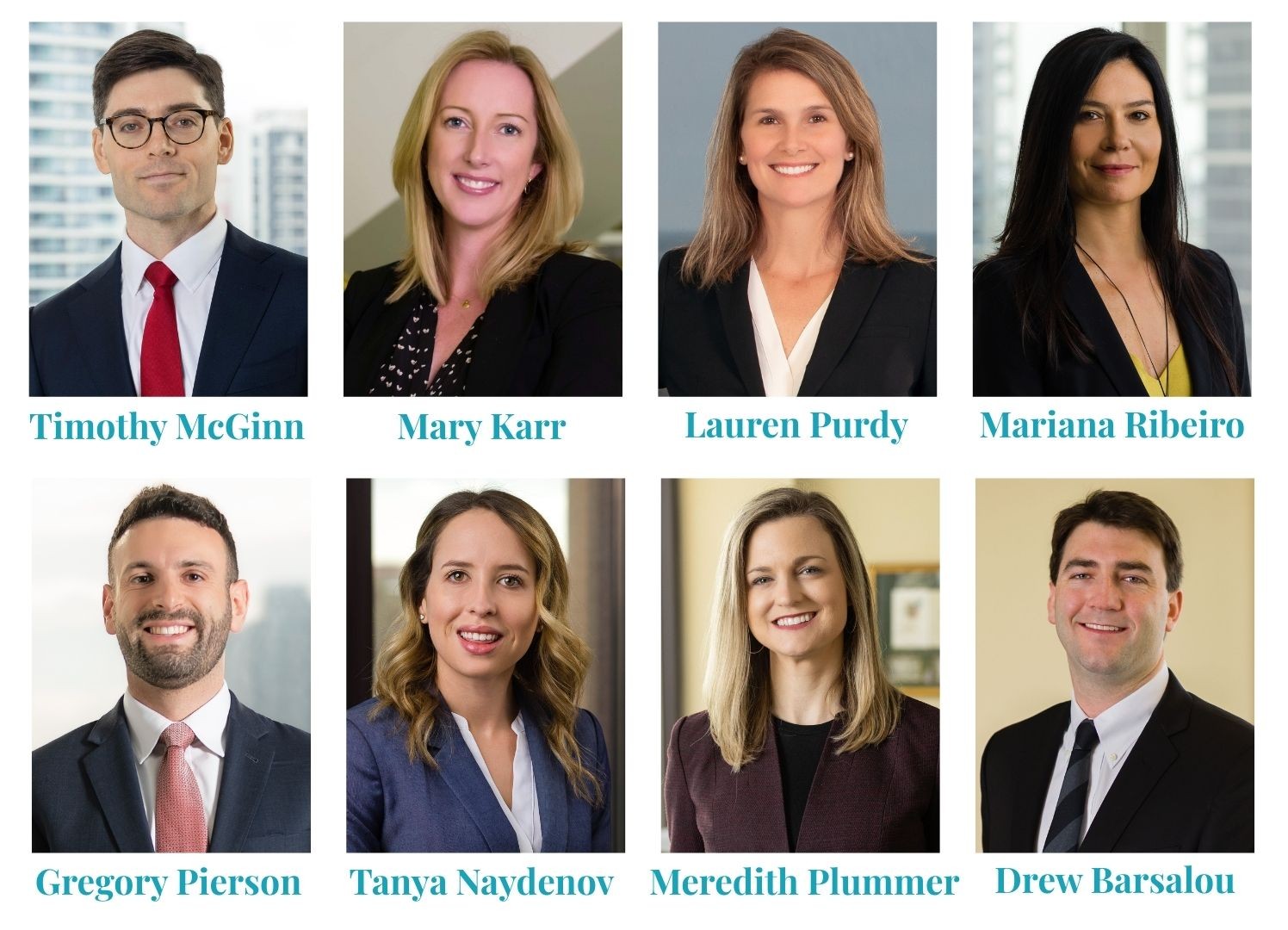 Collage of Headshots for 2026 Promotion