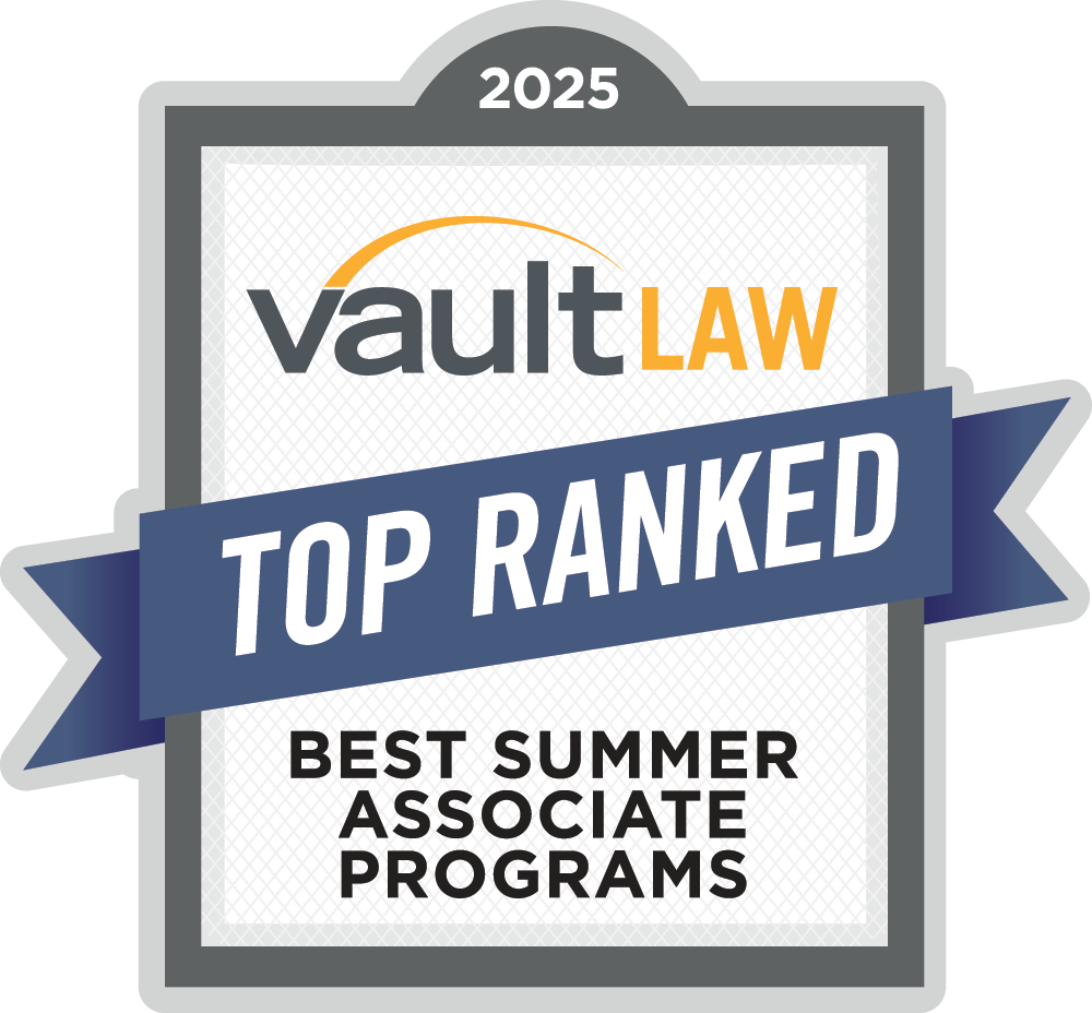 Vault Summer Associate Ranking Logo